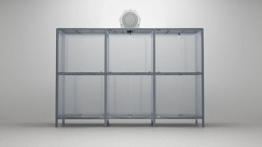 6 bays with Filtercase — Keep going as the fleet grows.