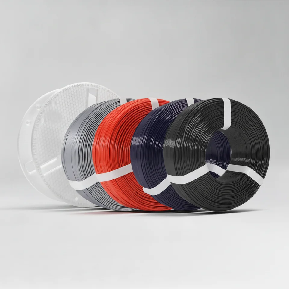 PETG starter bundle with filament refills and a reusable spool