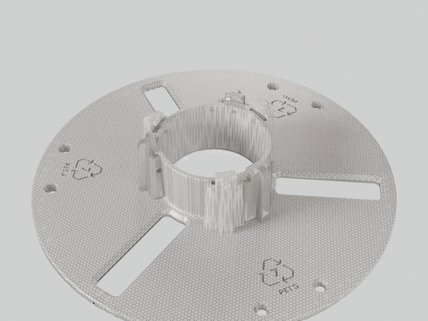 Flat inner face of an ECO Spool A-side